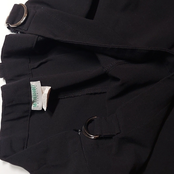 Double Side Zippers and Adjustable self tie belt Wide Leg Pants Size M - Picture 9 of 11